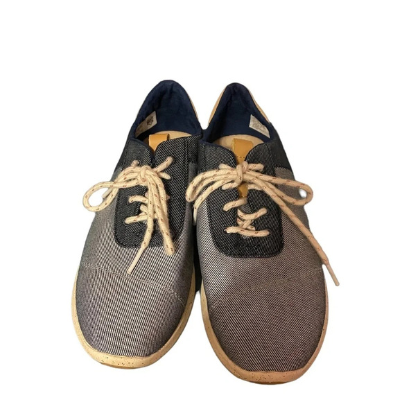 TOMS WOMENS CABRILLO DENIM SNEAKERS - Picture 3 of 7